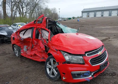 2015 Chevrolet Cruze 2Lt Auto from USA, damaged, VIN 1G1PE5SB5F7132563